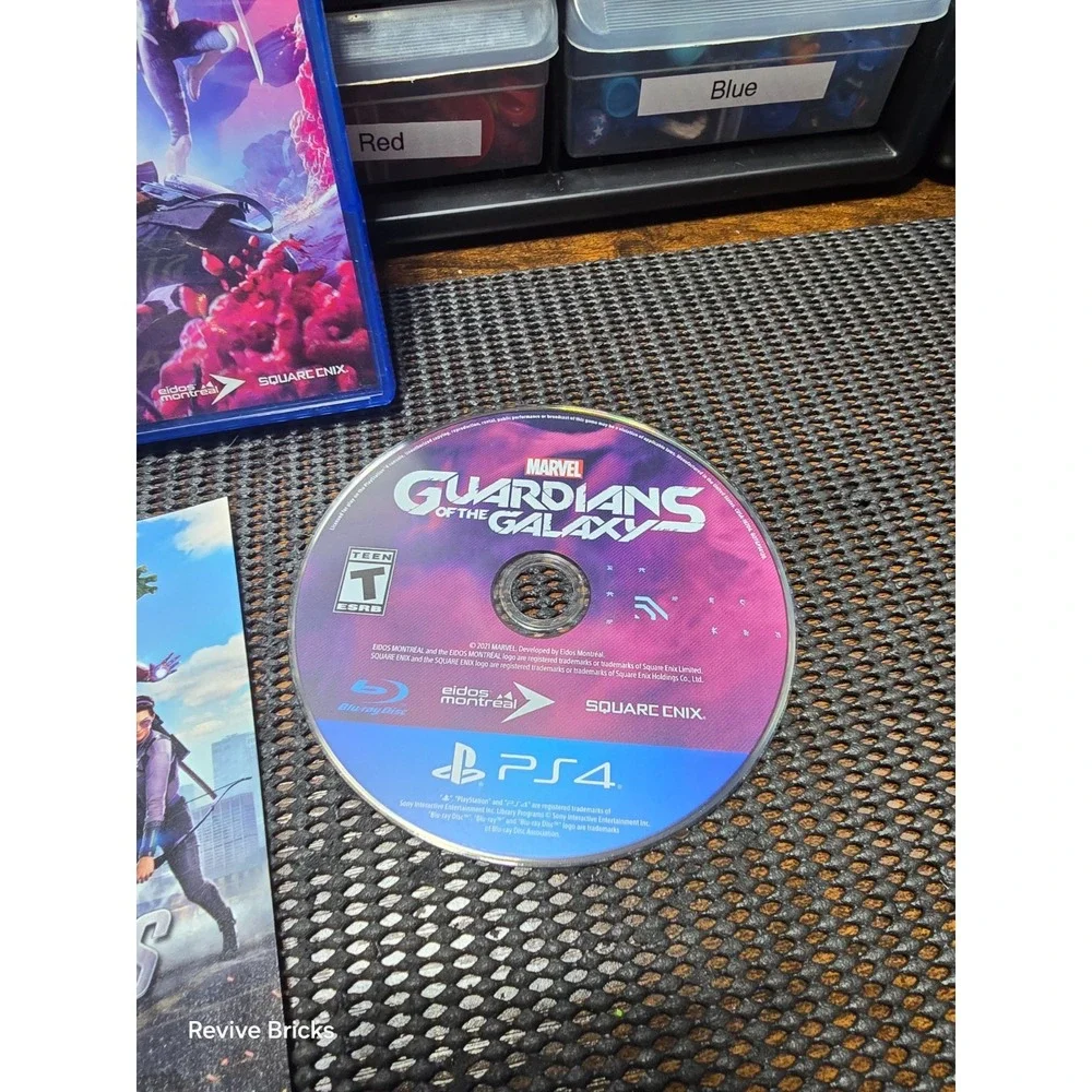 Marvel's Guardians of the Galaxy Sony PlayStation 4 PS4 2021 CIB Complete Tested